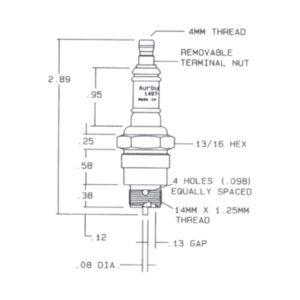 Auburn Electrode – 149T-1 (.090)