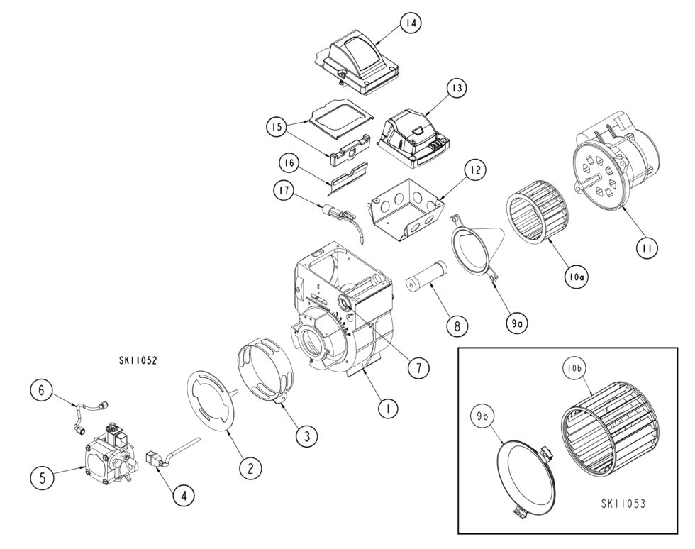 Replacement Parts for AF / AFG Oil and Renewable Fuels Burner Beckett