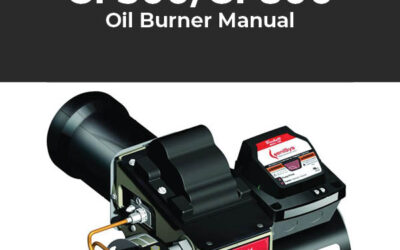Burner Manual: CF500 Oil Burner | 1.75 to 5.50 GPH | AC Power and CF800 Oil Burner | 3.00 to 8.00 GPH | AC Power