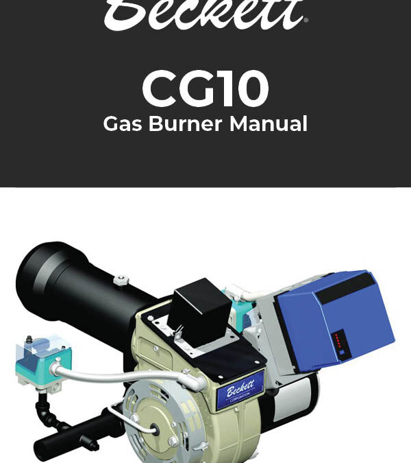 Burner Manual: CG10 Gas Burner | 300 to 1,200 MBH | AC Power